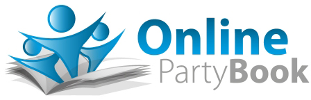 Online Party Book Logo Fundraising Platform