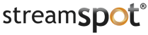 StreamSpot Logo Live Streaming Service