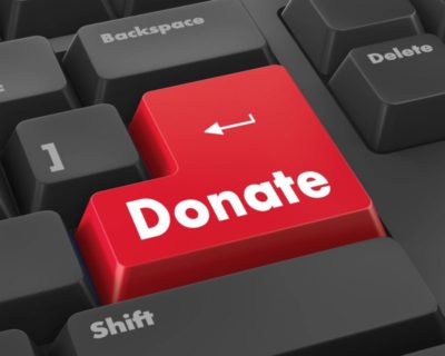 Donate Online Keyboard Button